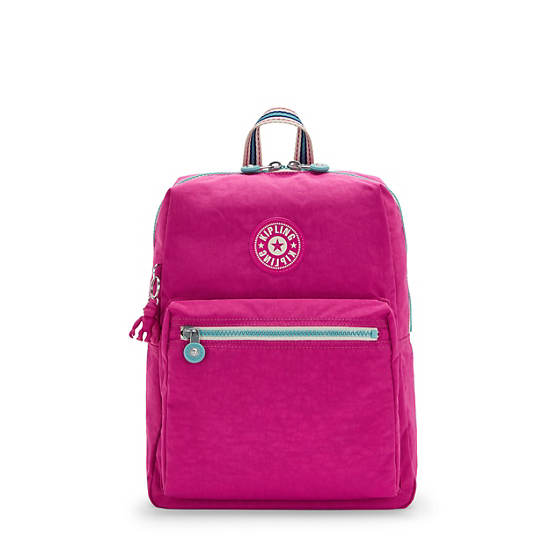 Kipling Rylie Backpacks Pink Fuchsia | CA 1536CT